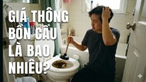 giá thông bồn cầu là bao nhiêu